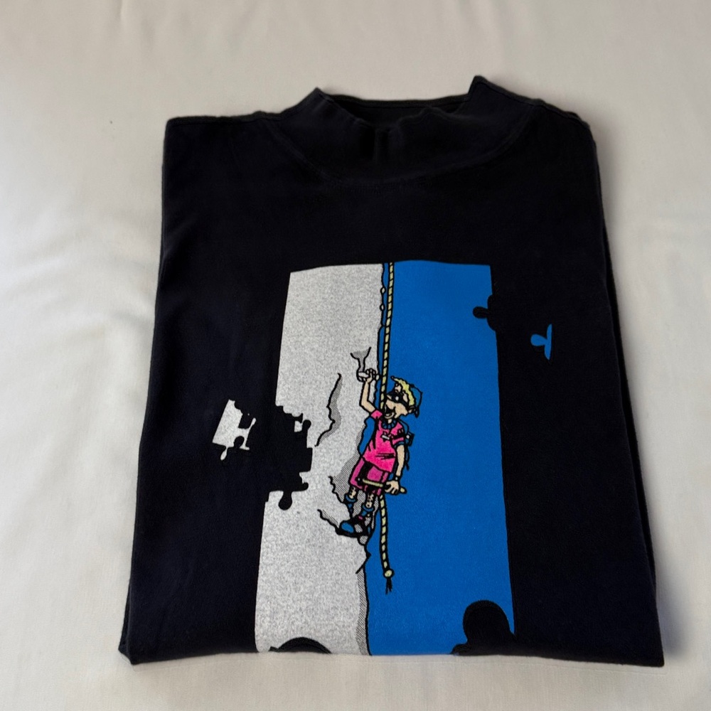 Vuarnet Black Crew Neck Shirt